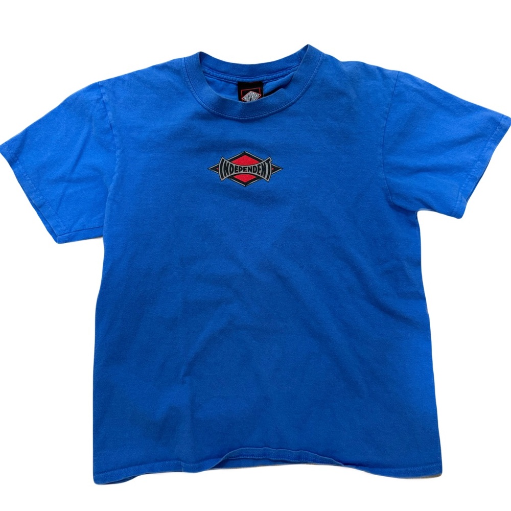 Independent Trucks Youth Boys Large Blue T-Shirt
